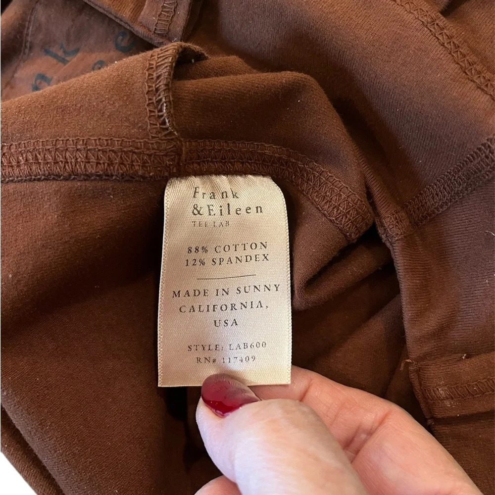 Frank & Eileen Murphy Billion dollar pants size XS in Cinnamon - Picture 7 of 9